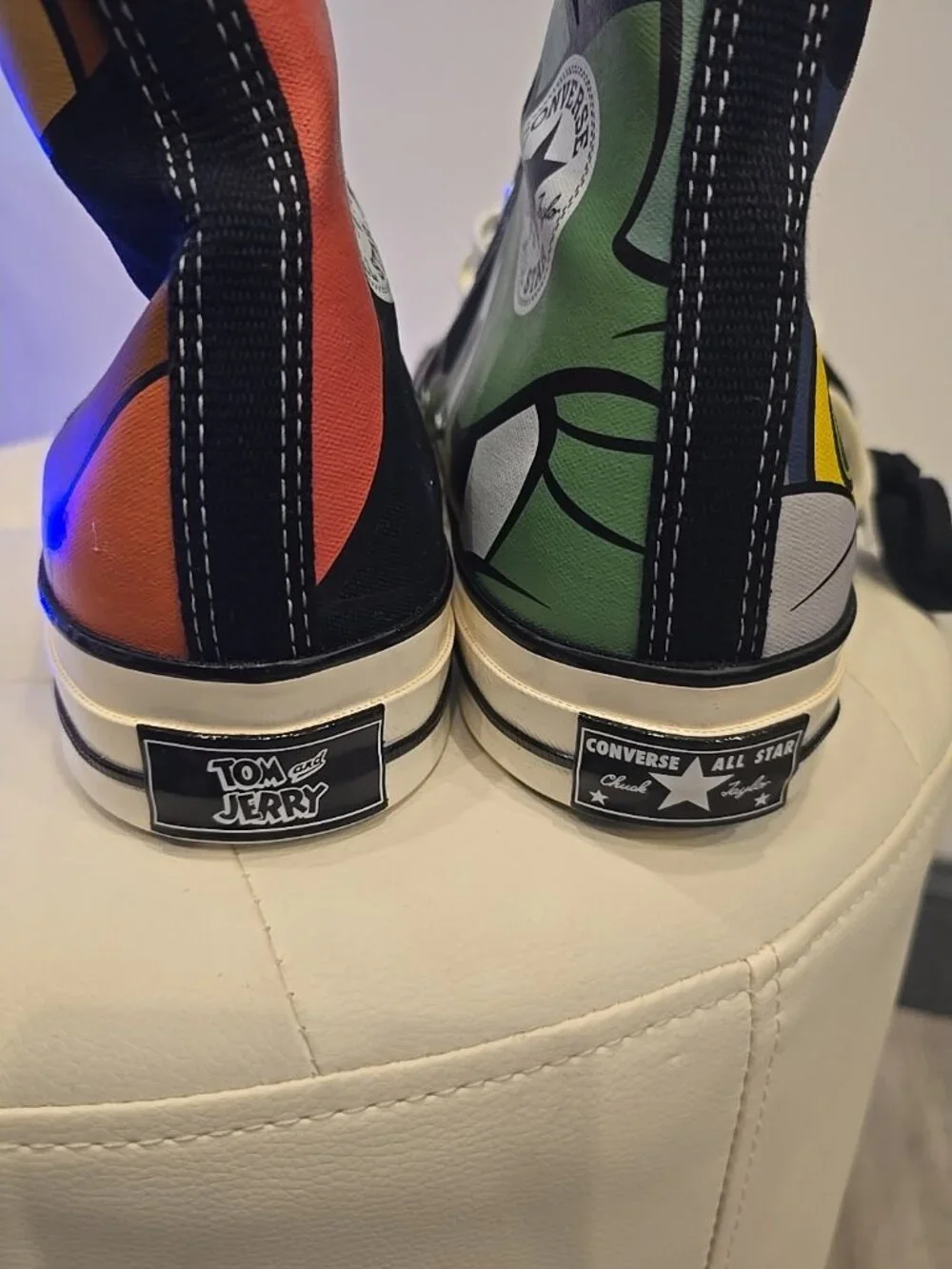 Converse x Tom & Jerry Chuck 70 High Top Oversized Print Mens Sneaker 13 A15110c - Picture 13 of 14